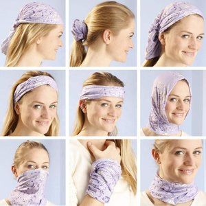 Versatile Headbands - Set of 5